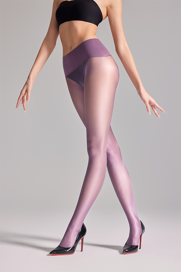 Mechas transparentes y sin costuras brillantes