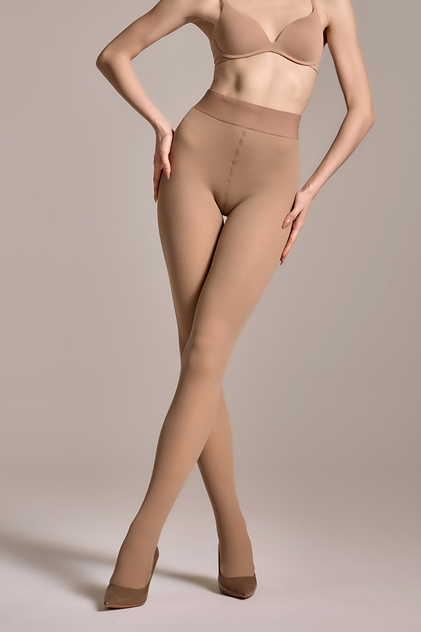 Pantimedias transparentes falsas de poliéster – Illusion Sheer